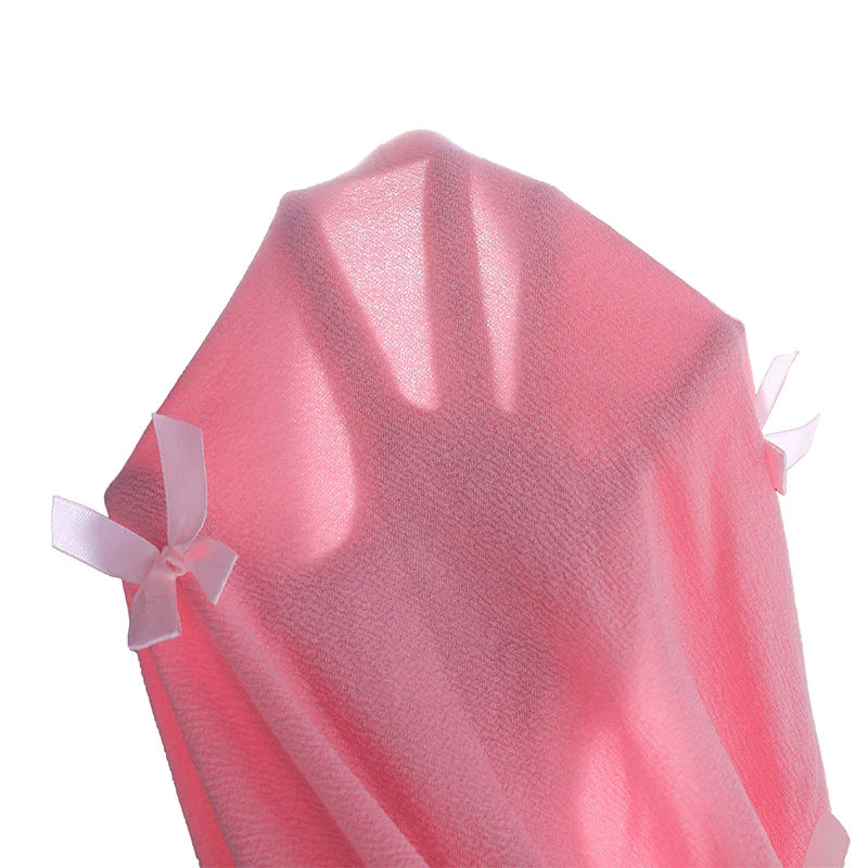 Girls 4-7 Fashion Dress, Sleeveless Square Neck Bow Embellished A-Line Dress, Soft and Cute for Daily Outfit