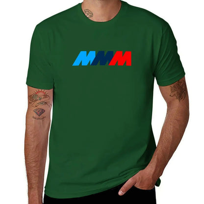 Bimmer M Series Badge High Performance T-Shirt funnys oversized tees aesthetic clothes fitted t shirts for men