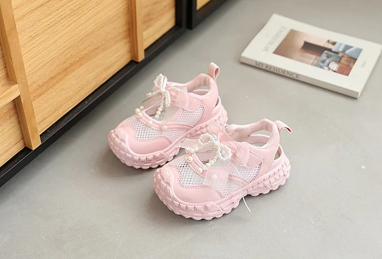 Children's Fashion Sneakers Summer Breathable Sports Sandals Versatile Casual Shoes Kids Soft Soled Beach Shoes Basketball Shoes