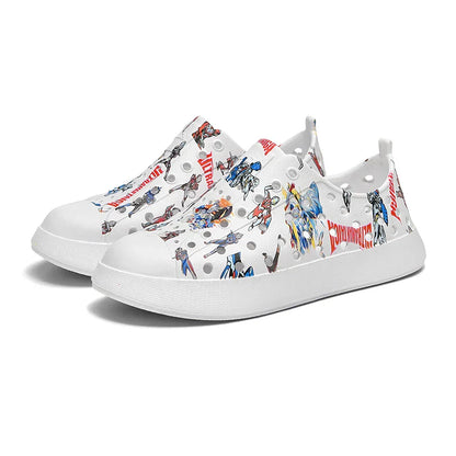 Cartoon Printing Boys Barefoot Shoes Summer Beach Non-slip Comfortable Kids Shoes Cute Closed Toe Breathable Girls Sandals