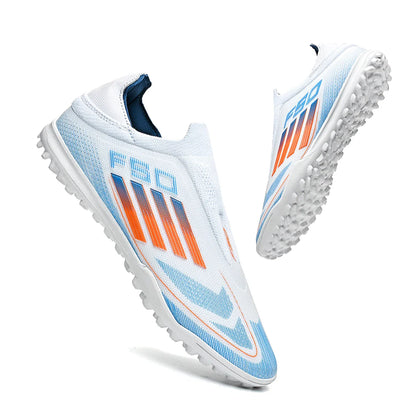New Men Soccer Shoes Training Boys Breathable Adult Long Spikes Cleats Outdoor Sport Football Boots Non Slip Match Comfortable