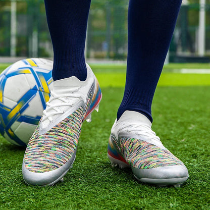 Soccer Shoes with HG Studs for Men & Teen Boys in Multiple Colors