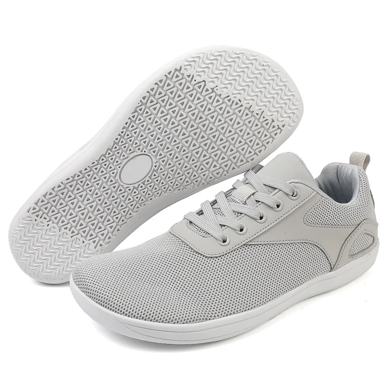 Wide-Toed Shoes Unisex Mesh Breathable Casual Men Shoes Comfortable Outdoor Barefoot Walking Sports Shoes