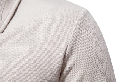Men's Embroidery Polo Shirt Fashion Turn down Collar Casual Social Luxury Golf Shirt