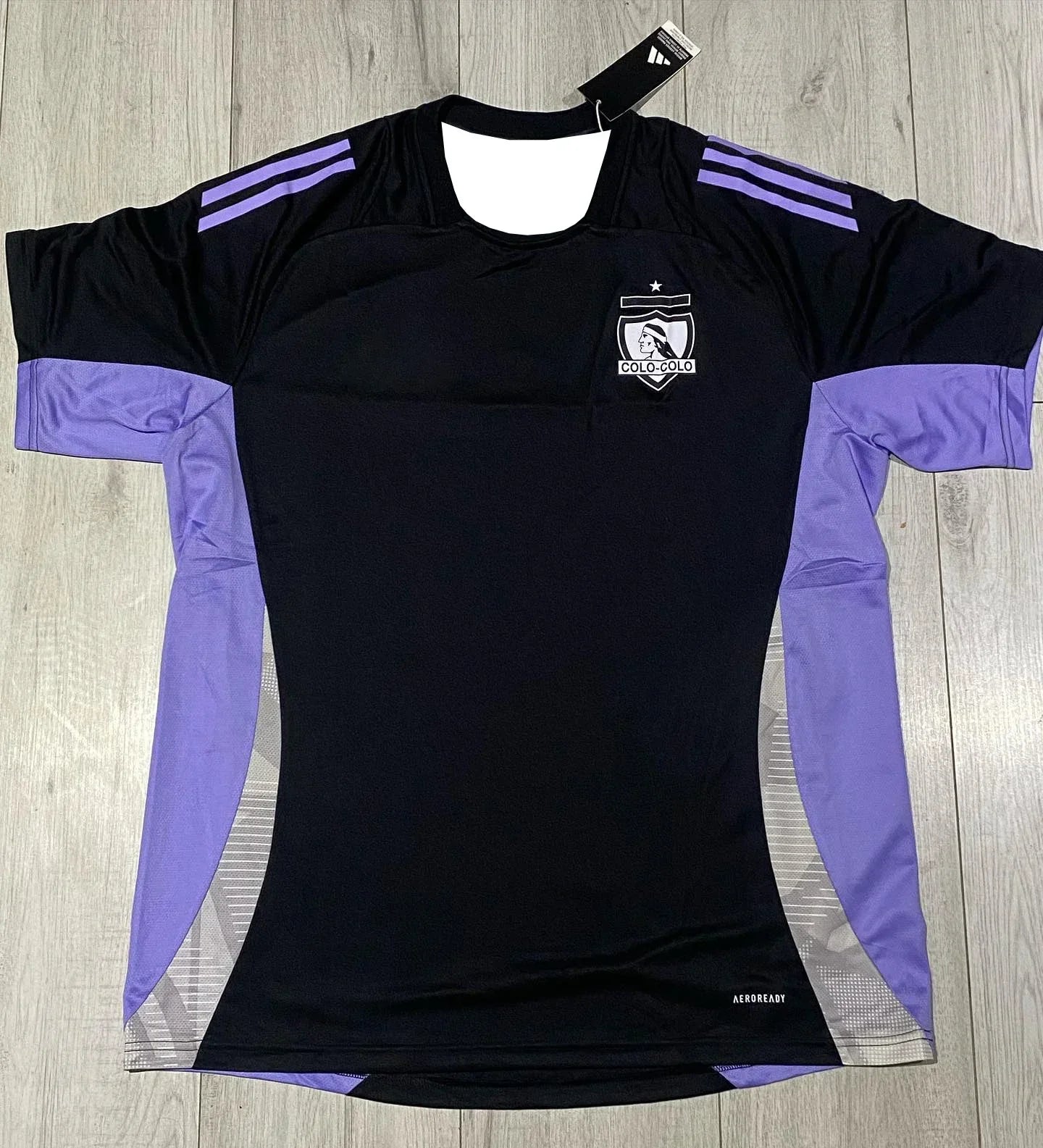 2025 Nova Camisa Masculina de Secagem Rápida Chile Futebol Clube Colo-colo Moda 3D Estampada Manga Curta Confortável Casual