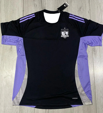 2025 Nova Camisa Masculina de Secagem Rápida Chile Futebol Clube Colo-colo Moda 3D Estampada Manga Curta Confortável Casual