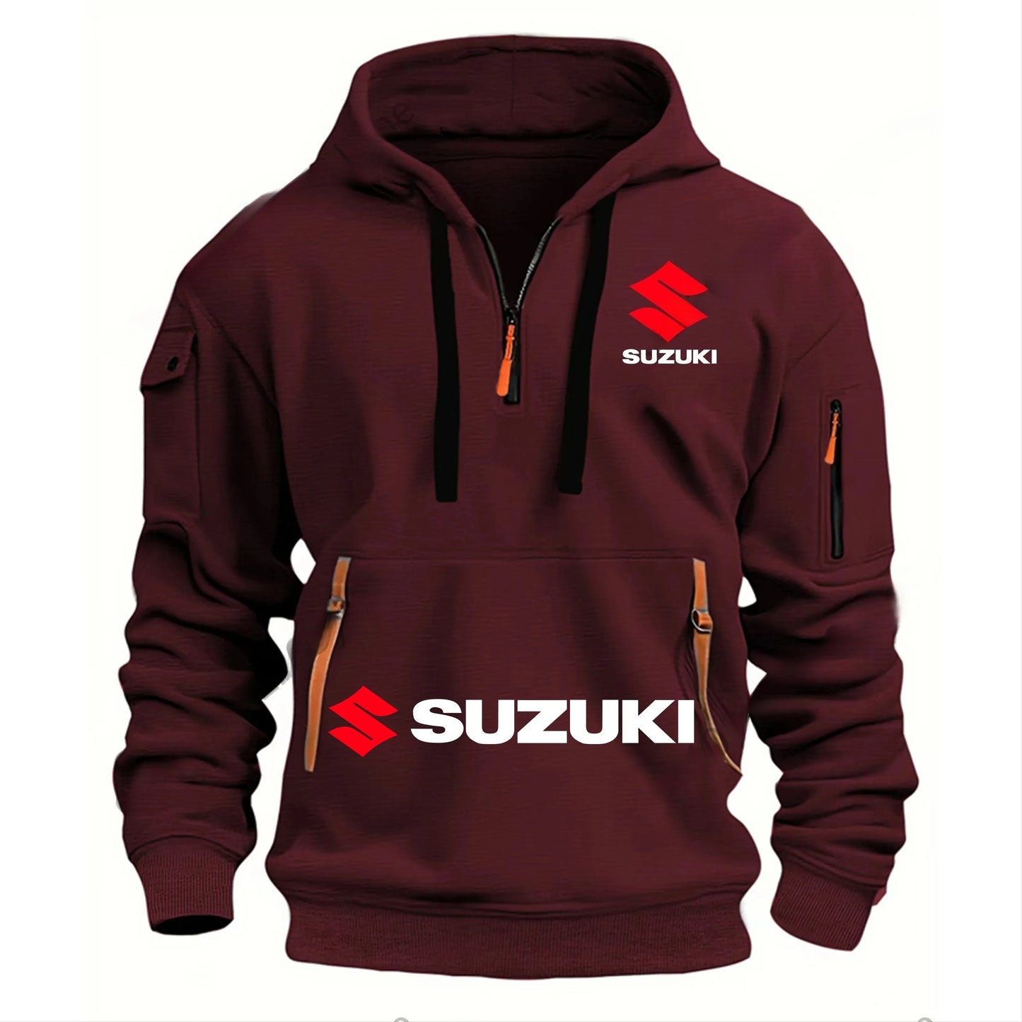 Men's Hoodie Outdoor Motorcycle Riding Suit: Soft, Comfortable, Breathable, Stylish Autumn/Winter Style