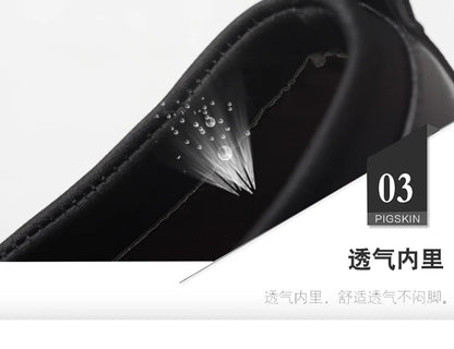 Classic White Men Dress Shoes 2024 Casual Business Leather Shoes for Men Point Toe Wedding Formal Shoes Men Size 46