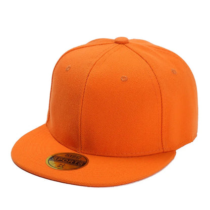 Spring and Summer Baseball Cap Flat Brim Camouflage Fashion Hip Snapback Hat Plain Gorras Bone Blank Caps