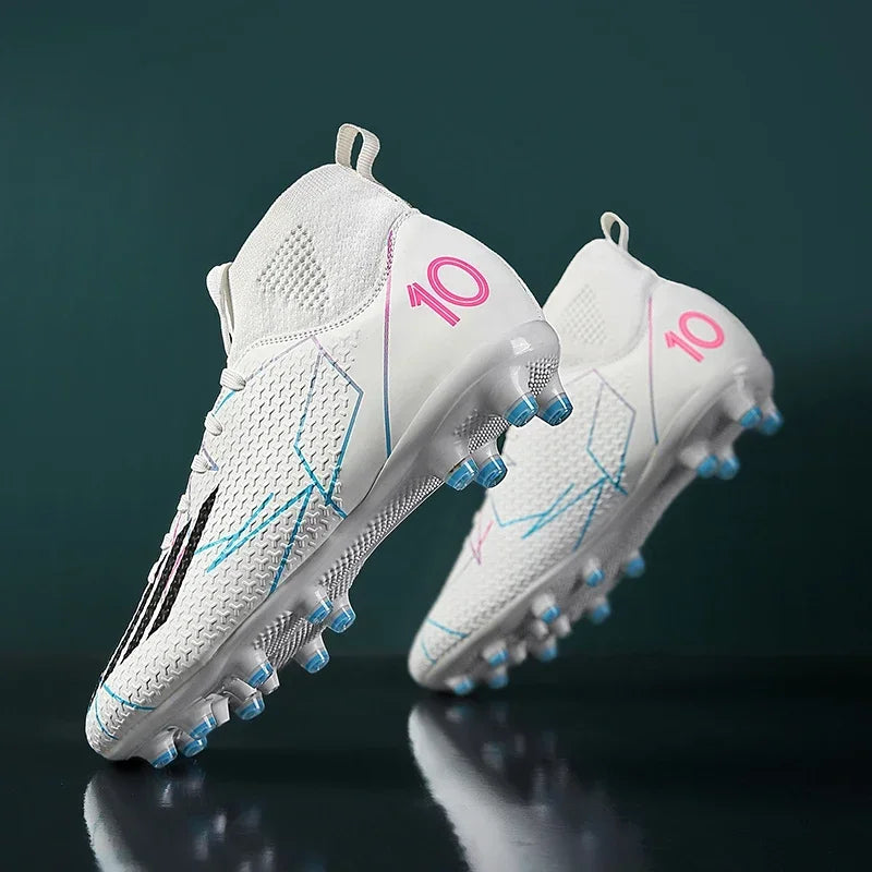 New Professional Football Boots Match Sport Sneakers Unisex Soccer Shoes Outdoor Non-slip Drop Shipping Training Sport Futsal
