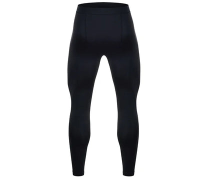 Men's compression sports pants fast drying fitness sports pants running tight pants training tight pants black red gray line
