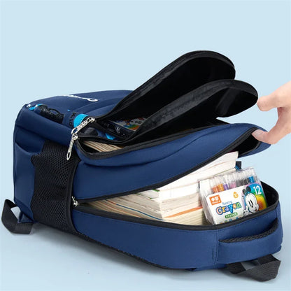 New Children School Bags Kids Backpack In Primary Schoolbag For Teenager Boys Waterproof Backpacks Book Bag