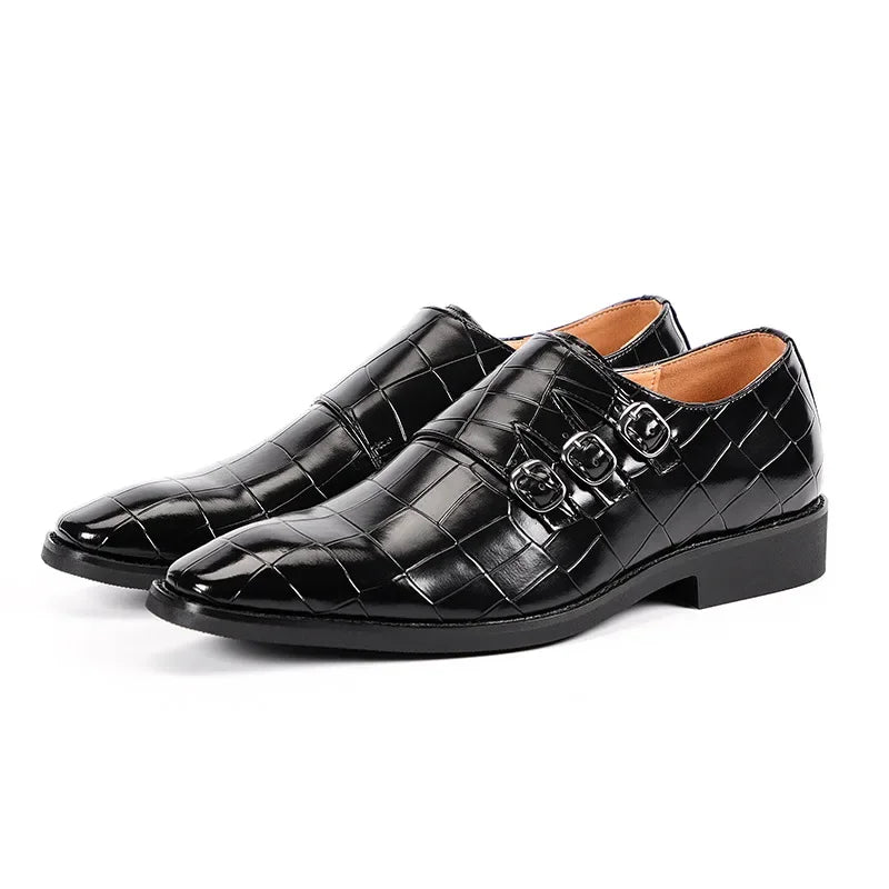 Men's Leather Suit Shoes – Formal Office Footwear, Genuine Leather, EU Size 40–48