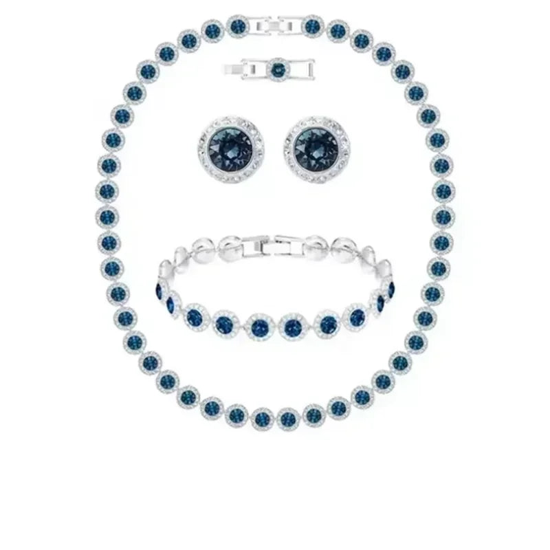 2025 New Classic Luxury Angel Set, Necklace, Bracelet, Earrings, Multi Functional and Beautiful - Valentine's Day Gift