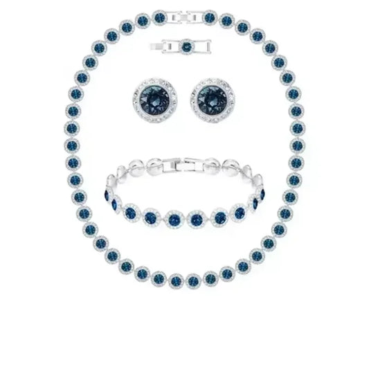 2025 New Classic Luxury Angel Set, Necklace, Bracelet, Earrings, Multi Functional and Beautiful - Valentine's Day Gift