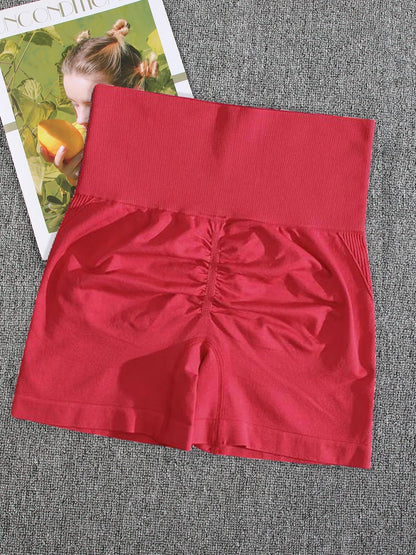 Tie Dye Summer Shorts Woman Fitness Seamless High Waist Sport Shorts Running Outdoors Skinny Shorts Activewear Running Outdoors