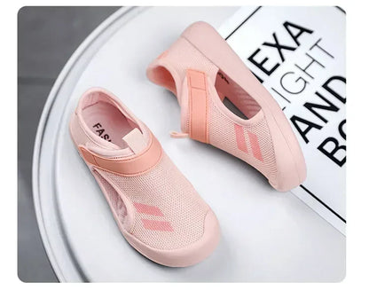 New Children Casual Mesh Shoes Boys Beach Sandals Kids Lightweight Closed Toe Baby Sport Sandals for Girls Eu Size 23-36