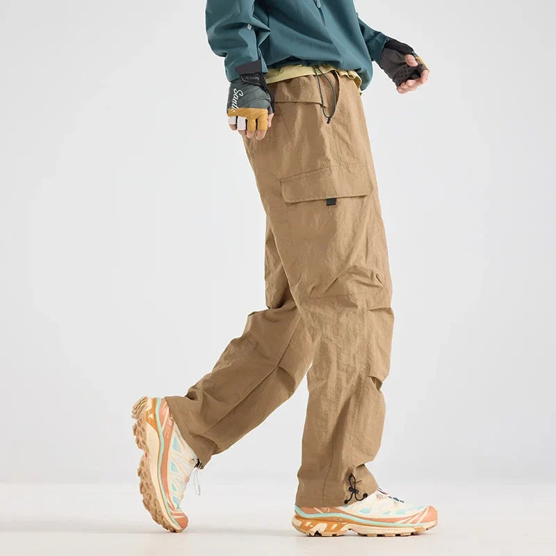 2026 New Men's Water-repellent Hiking Pants Scratch Resistance Fashion Cargo Pants Breathable Trousers Fishing Camping Pants