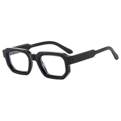 Fashion Blue Square Sunglasses For Women Men Retro Luxury Designer Clear Lens Sun Glasses Shades UV400 Eyeglasses