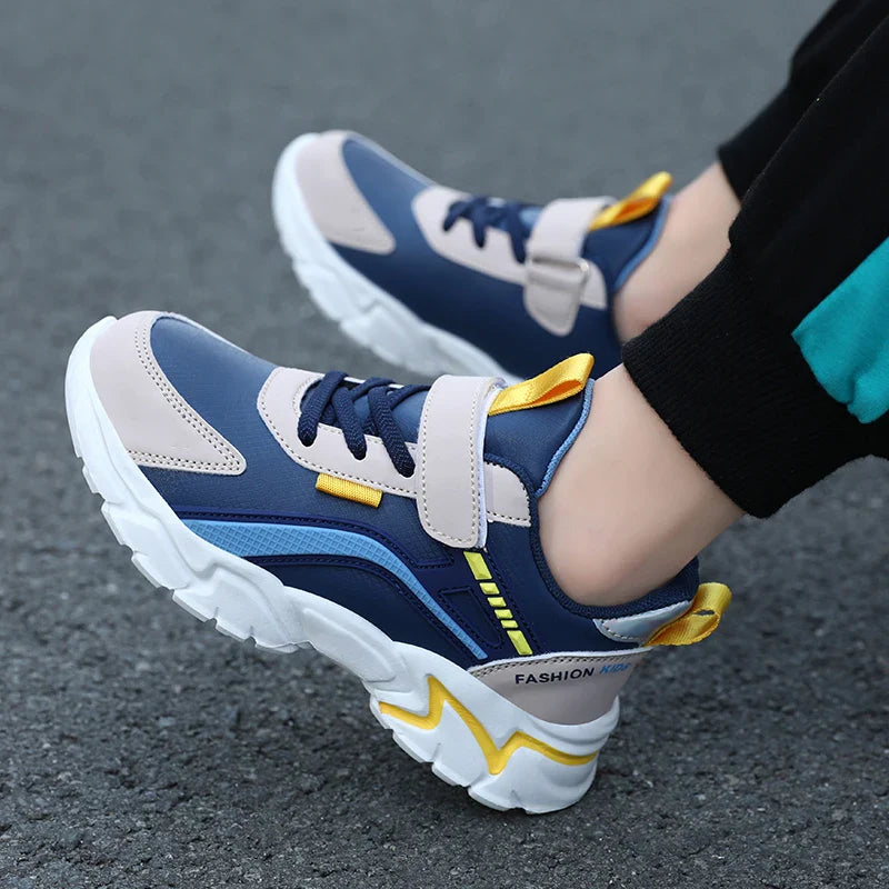 Kids Casual Boys Shoes Soft Sole Kids Shoes Non-slip Sneakers Shoes Outdoor Student's Children Pink Girls Sport Walking Footwear