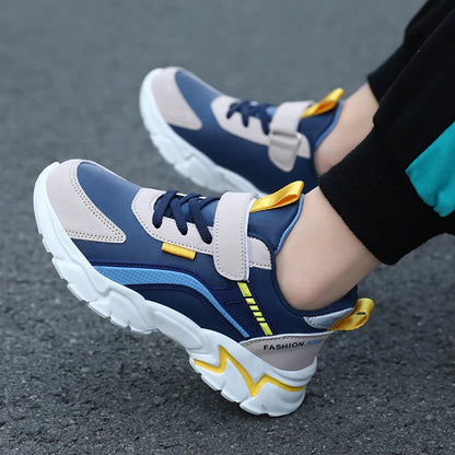 Kids Casual Boys Shoes Soft Sole Kids Shoes Non-slip Sneakers Shoes Outdoor Student's Children Pink Girls Sport Walking Footwear
