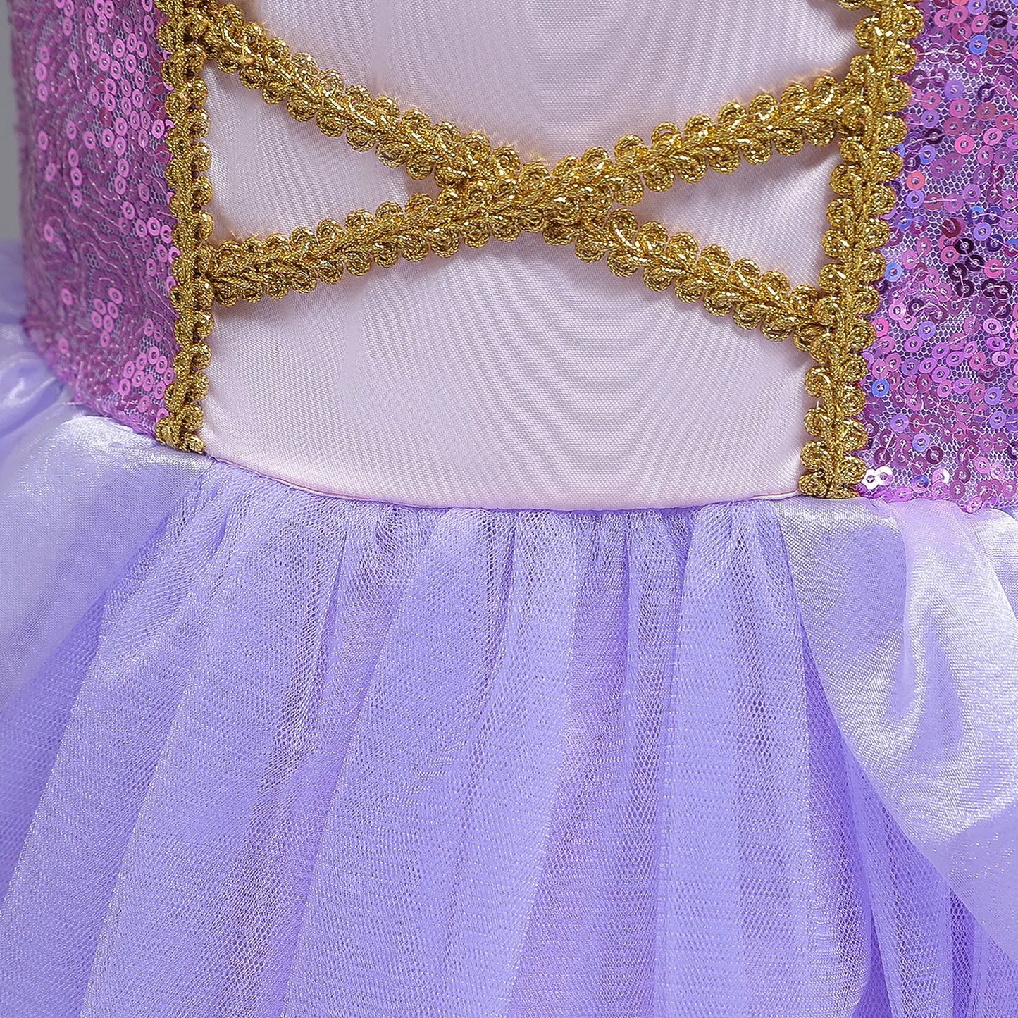 Cinderella Princess Ball Gown Fancy Birthday Rapunzel Belle Vestidos Party Dress Girls Costume Carnival Elegant Clothes