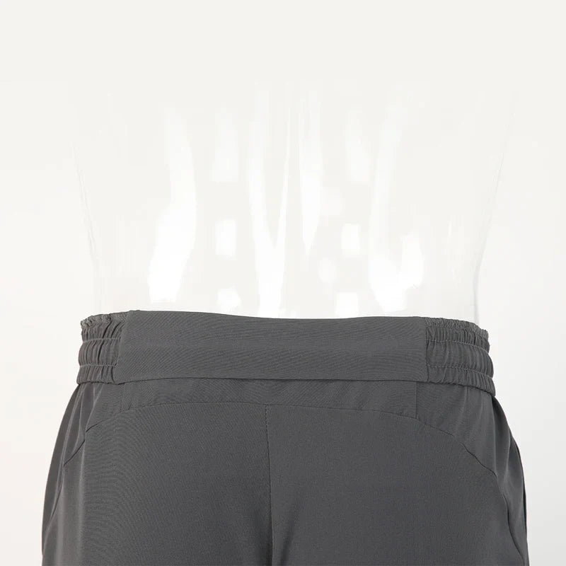 Running pants can hold mobile phones, autumn men's waist pocket sports pants, quick drying, professional fitness