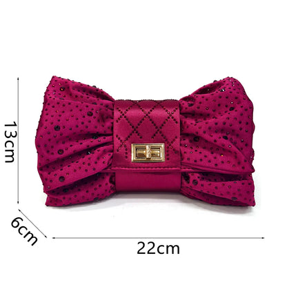 Elegant Nigerian Women’s Wine Colour Heeled Shoes and Rhinestone Handbag Set – Italian Design for Parties and Weddings