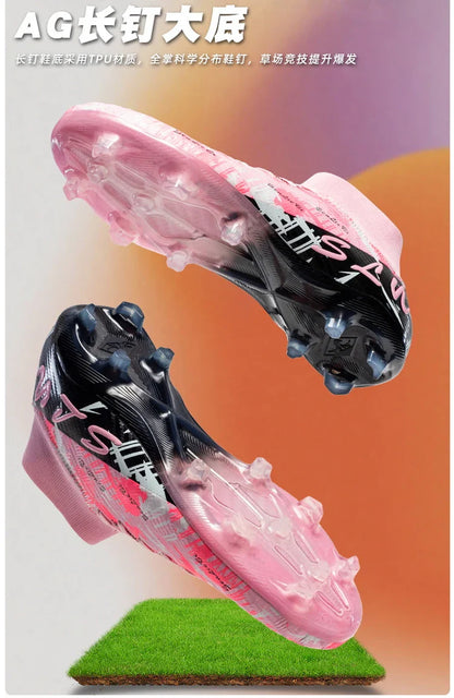Professional Football Boots Men Soccer Shoes Society Football Cleats FG Lightweight Training Soccer Sneakers Outdoor Sports Shoe