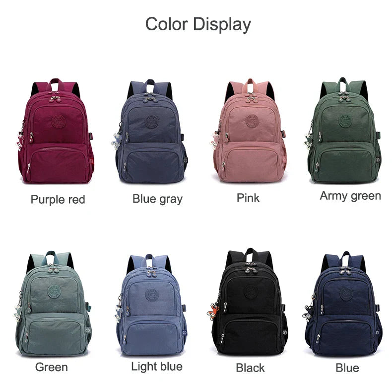 Backpack for Women's Travel Bag Large Waterproof Mochila Feminina Pack Pack Bolsas School Bags for Kids Men Bagpack