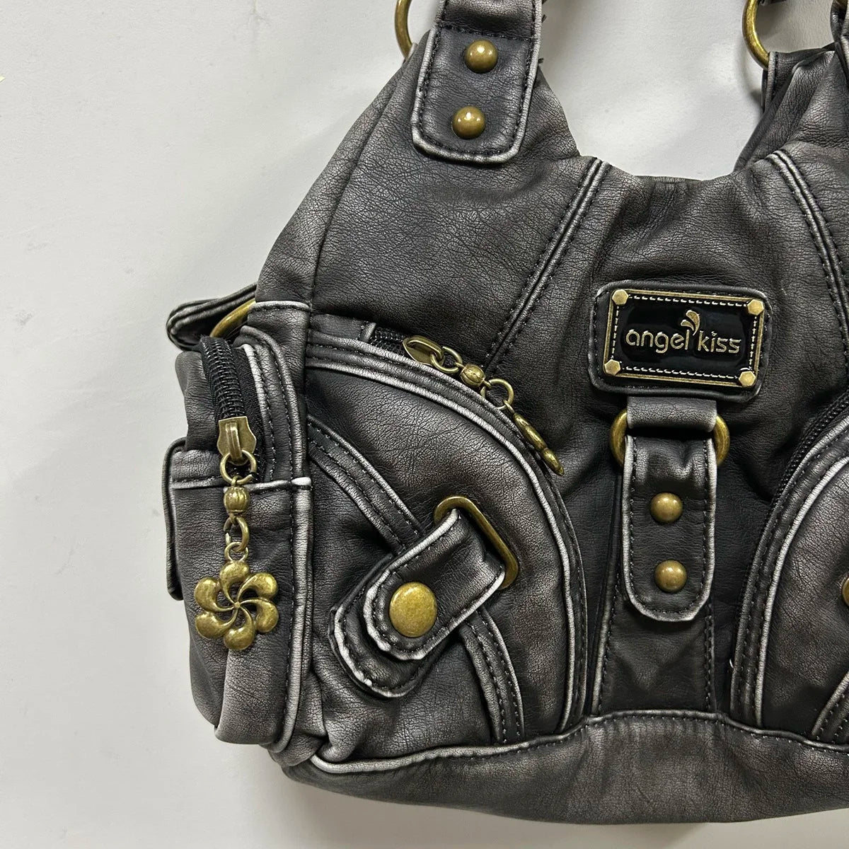 Women Handbags Soft Tote Bag Small Top-handle Fashion Satchel Multi-Pockets Crossbody Shoulder Bag Hobos Phone Pack