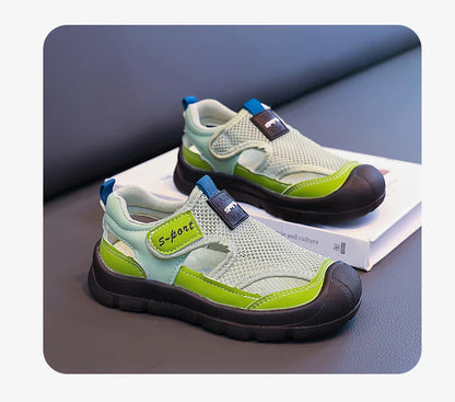 Unisex Children’s Sports Sandals 2026 New Summer Kids Barefoot Beach Shoes Non-slip Comfort Versatile Chic Outdoor Hiking Shoes