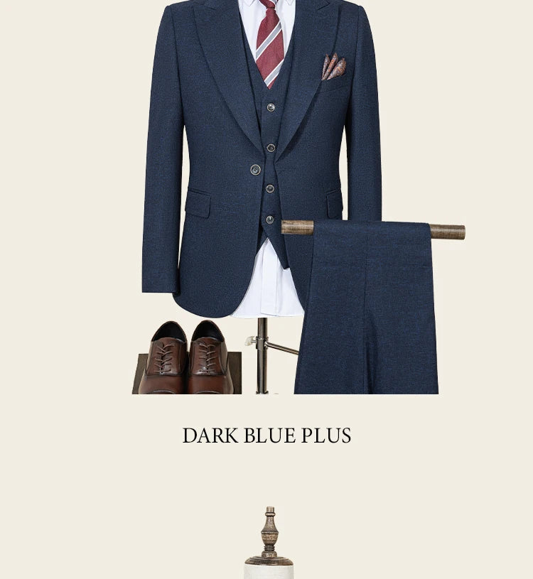 High Quality Male Groom Wedding Blazers Slim fit casual evening gown Business Office Men's Suits