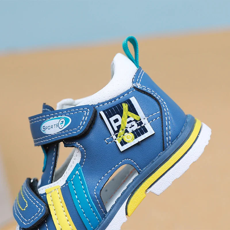 Summer New Sandals Boys Shoes Children Beach Shoes Non-Slip Closed Toe baby Sandals