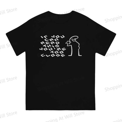 men's and women's casual T-shirts La Linea The Line Osvaldo Cavandoli TV Round neck short sleeved T-shirt Street Clothing S-6XL
