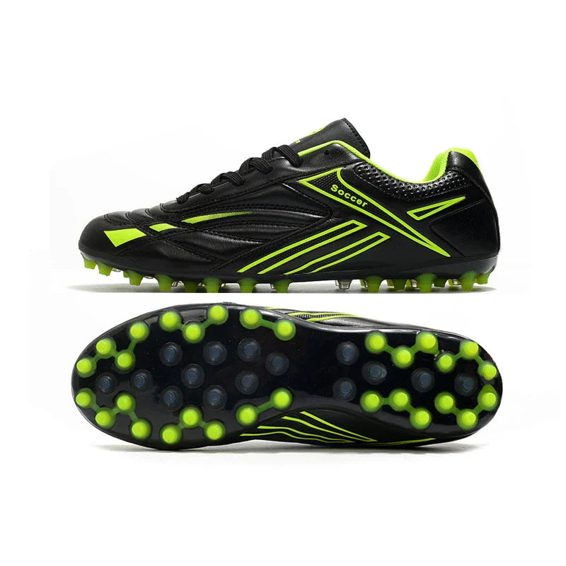 Hot Sale Youth Long Nail Soccer Shoes Children Students Large Size Broken Nail Soccer Shoes Unisex Training Shoes 35-45#
