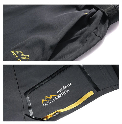 Trekking Pants Hiking Camping Men Summer UV-Proof Outdoor Sports Detachable Shorts Quick Dry Sportswear Wlaking Fishing Trousers