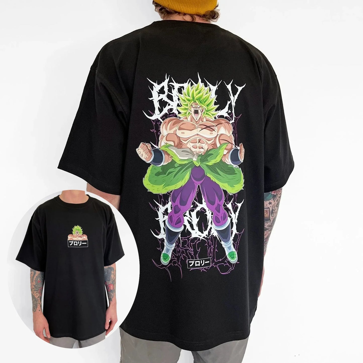 Animation Summer T-Shirt New Men's Harajuku Loose Casual Harajuku Plus Size Parent-Child Short Sleeve Top