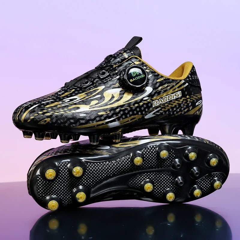 New Kids Football Boots Society Cleats Soccer Shoes Professional Children Football Field Boots Original Non Slip Sneakers Fast