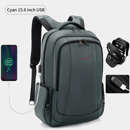 Waterproof Nylon Backpack Female Men's Backpack For 15.6 Laptop Notebook Bag Mochilas School Backpacks Bag Male Knapsack
