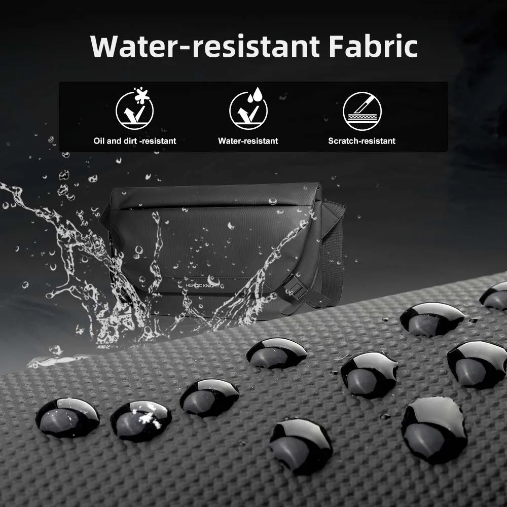 Water Repellent Messenger Bag Men Bags Casual Shoulder Crossbody Bags Fit 11 inch Ipad Fashion Outdoor Cycling Side Bag  Male