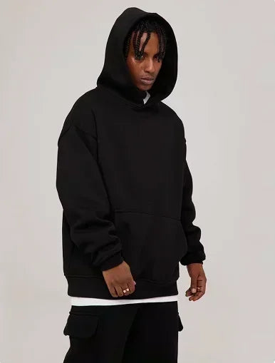Khaki Hoodie Men Women Anime Character Print Pullover with Japanese Kanji Sleeve Design and Chest Logo Casual