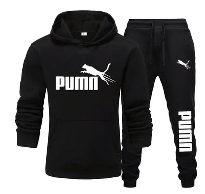 New Autumn and Winter Fashion Fitness Jogging Casual Sports Set of 2 Pieces, Including a Hooded Sweatshirt and Long Pants