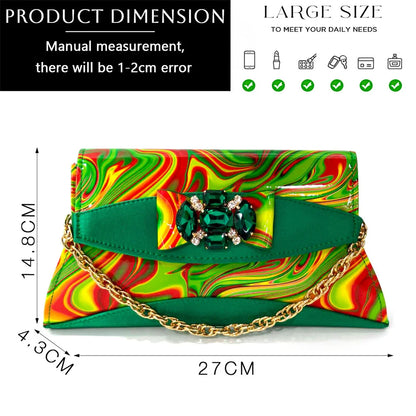 Sapatos e Bolsa Femininos Amarelos Conjunto de Moda Feminina Africana Sandálias de Salto Alto Combinando com Bolsa de Mão Scarpins Clutch Sandálias Femininas