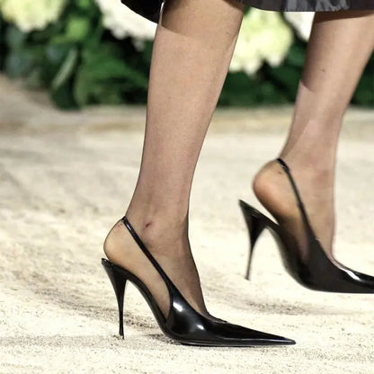 2026 High-heel 9.5 cm Women's Sandals Shoes for Women Size 34-43 New Fashion Pointed Summer Women Shoes Sandalias De Mujer