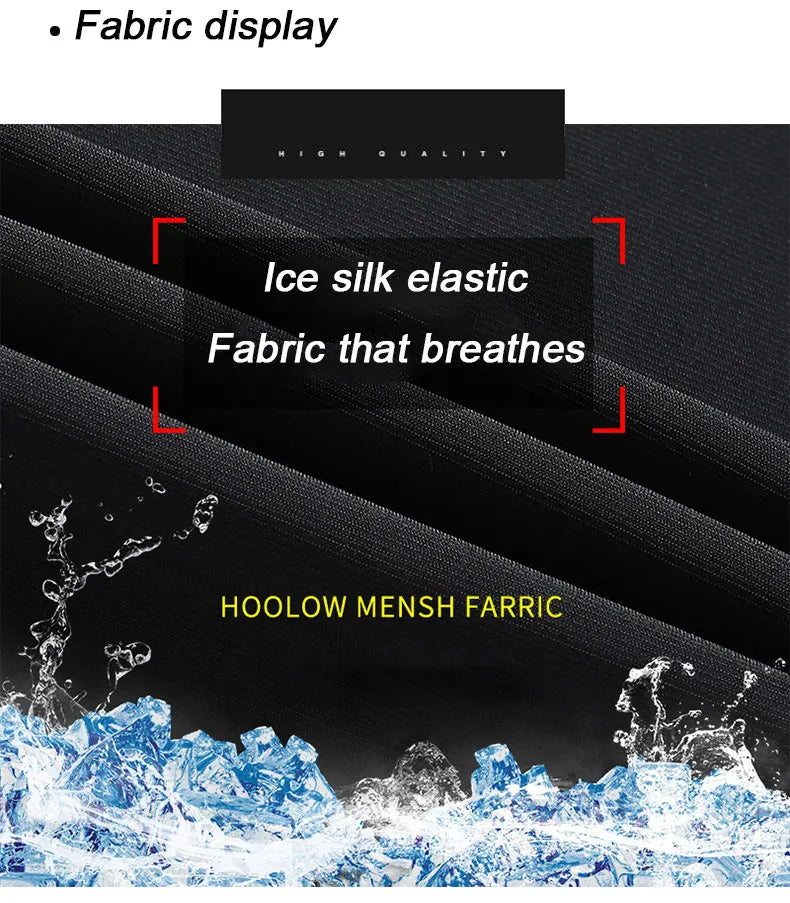 Running Pants Reflective Quick Dry Summer Jogging Trousers Men Gym Thin Cool Male Fishing Hiking Sports Long Pants Breathable