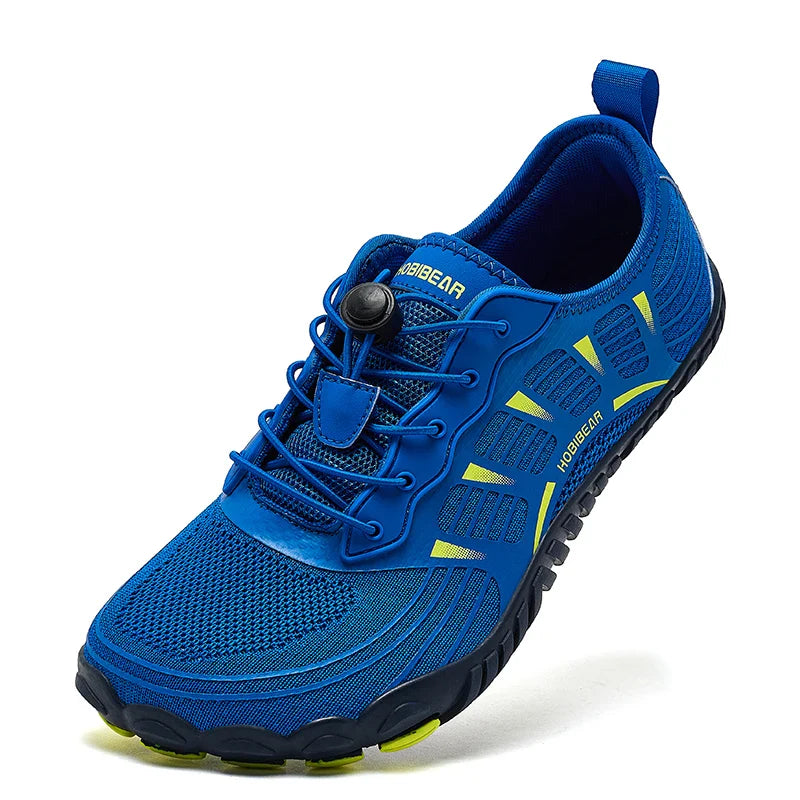 Wide Toe Barefoot Sneaker Unisex Non Slip Outdoor Athletic Shoes Elastic Band Beach Sneakers