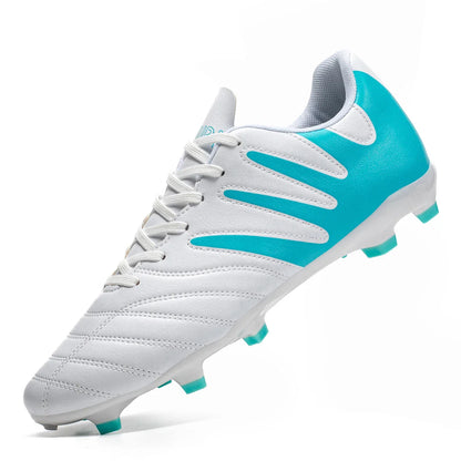 AG FG Outdoor Soccer Boots Breathable PU Fabric Upper TPU Reinforced Sole Wear Resistant Boys Girls Professional Football Shoes