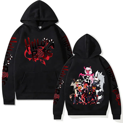 Hoodies New Trends Y2k Aesthetic Anime Sweatshirt Unisex Loose Hip Hop Streetwear Vintage Harajuku Pullovers Casual