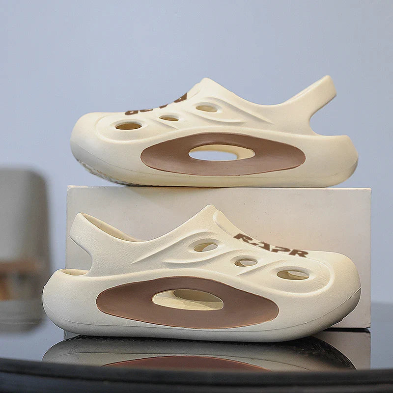 Summer New Children's Shoes Beach Anti-slip Breathable Boy Sandals Fashion Soft Home Children's Sports Shoes 6-12 Years